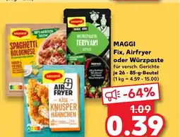 Kaufland DE Maggi fix, airfryer oder würzpaste tilbud