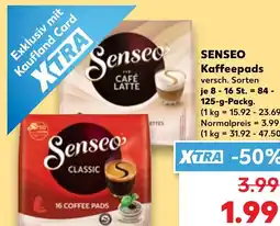 Kaufland DE Senseo kaffeepads tilbud