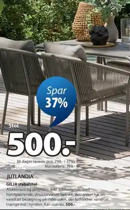 JYSK GILJA stabelstol tilbud