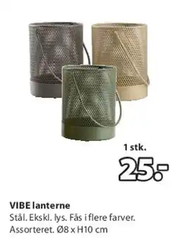 JYSK VIBE lanterne tilbud