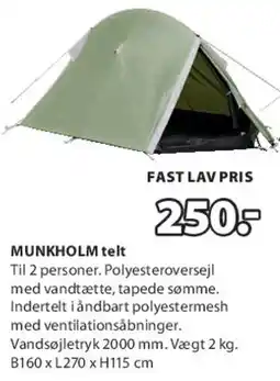 JYSK MUNKHOLM telt tilbud