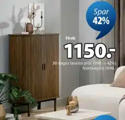 JYSK LYNGVIG skab tilbud