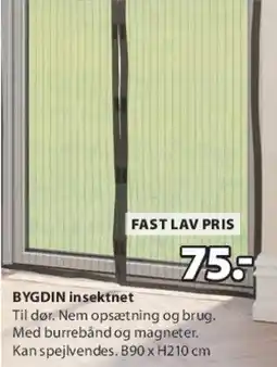 JYSK BYGDIN insektnet tilbud