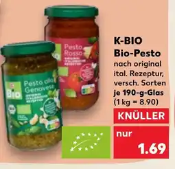 Kaufland DE K-BIO Bio-pesto tilbud
