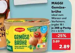 Kaufland DE MAGGI Gemüse- brühe tilbud