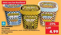 Kaufland DE MÄLZER&FU Ice cream tilbud