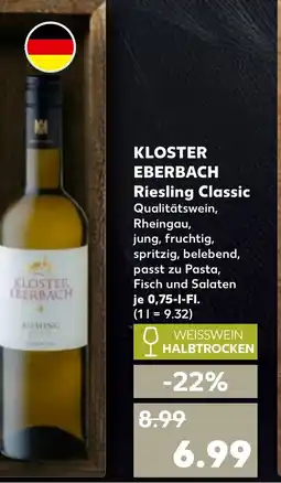 Kaufland DE KLOSTER EBERBACH Riesling classic tilbud