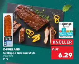 Kaufland DE K-PURLAND Grillrippe arizona style tilbud