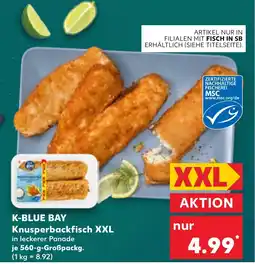 Kaufland DE K-BLUE BAY Knusperbackfisch XXL tilbud