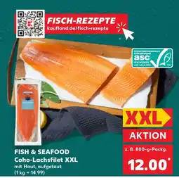 Kaufland DE FISH & SEAFOOD Coho-lachsfilet XXL tilbud