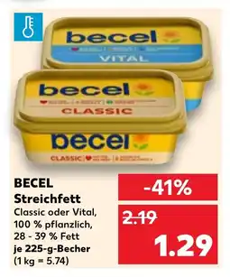 Kaufland DE BECEL Streichfett tilbud