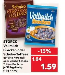 Kaufland DE STORCK Vollmilch-brocken oder schoko-toffees tilbud