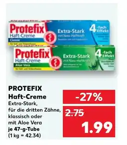 Kaufland DE PROTEFIX Haft-creme tilbud