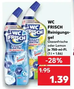 Kaufland DE WC FRISCH Reinigungs- gel tilbud