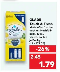 Kaufland DE GLADE Touch & fresh tilbud