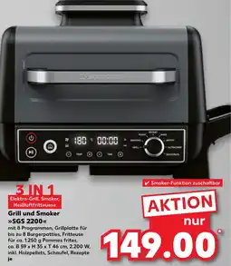 Kaufland DE Grill und smoker SGS 2200 tilbud