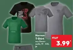 Kaufland DE Herren- t-shirt tilbud