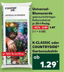 Kaufland DE Universal- blumenerde tilbud
