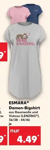 Kaufland DE ESMARA Damen-Bigshirt tilbud