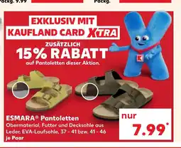 Kaufland DE ESMARA Pantoletten tilbud