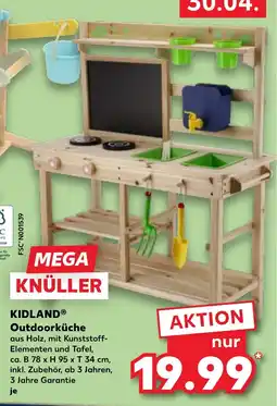 Kaufland DE KIDLAND Outdoorküche tilbud