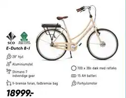 Bilka E-Dutch 8-I tilbud