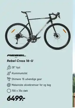 Bilka Rebel Cross 16-U tilbud