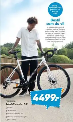 Bilka Rebel Champion 7-U tilbud