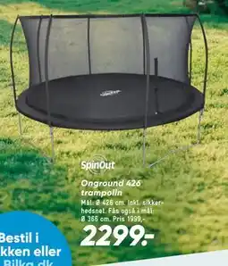 Bilka Onground 426 trampolin tilbud
