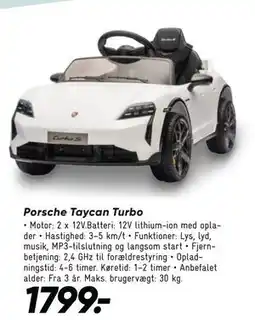 Bilka Porsche Taycan Turbo tilbud