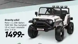 Bilka Gravity elbil tilbud