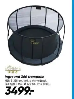 Bilka Inground 366 trampolin tilbud