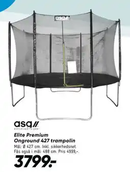 Bilka Elite Premium Onground 427 trampolin tilbud