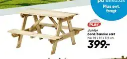Bilka Junior bord/bænke sæt tilbud