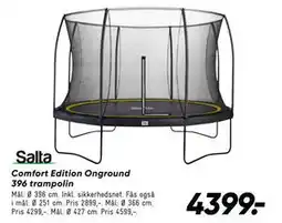 Bilka Comfort Edition Onground 396 trampolin tilbud