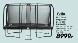 Bilka First Class Onground 244 x 427 trampolin tilbud