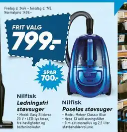 Bilka Poseløs støvsuger tilbud