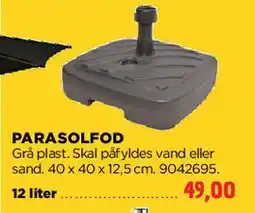 jem & fix PARASOLFOD tilbud