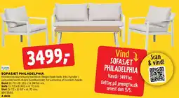 jem & fix SOFASÆT PHILADELPHIA tilbud