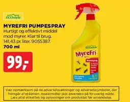 jem & fix Myrefri pumpespray tilbud