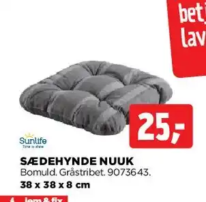 jem & fix Sædehynde Nuuk tilbud