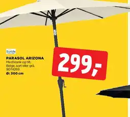 jem & fix PARASOL ARIZONA tilbud