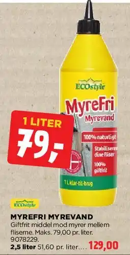jem & fix MyreFri Myrevand tilbud