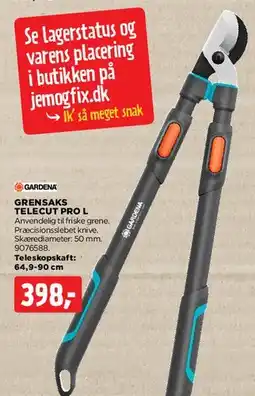 jem & fix GRENSAKS TELECUT PRO L tilbud