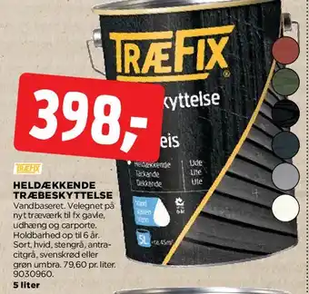 TRÆFIX - Heldækkende træbeskyttelse