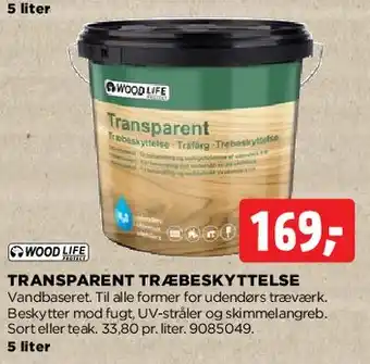 jem & fix Transparent træbeskyttelse tilbud