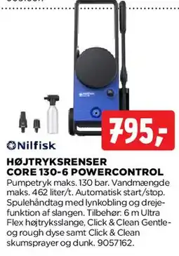 jem & fix HØJTRYKSRENSER CORE 130-6 POWERCONTROL tilbud