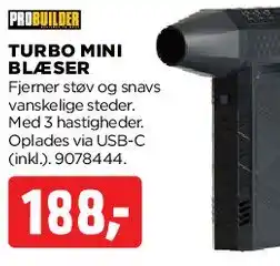 jem & fix TURBO MINI BLÆSER tilbud