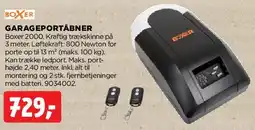 jem & fix Garageportåbner tilbud