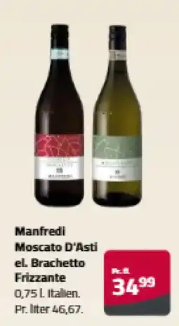 Fleggaard Manfredi Moscato D'Asti el. Brachetto Frizzante tilbud